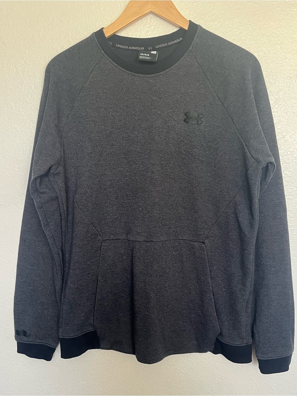 Under Armour Men's Charcoal Crewneck Sweatshirt L
